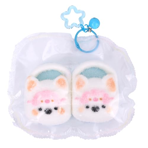 Kawaii-Quetschspielzeug mit Hund, Weiches Silikon-Welpen-Tierspielzeug Zappelspielzeug Dehnbar Süßes Quetschspielzeug Geschenke für Kinder und Erwachsene Partygeschenke Partydekoration von BOXOB
