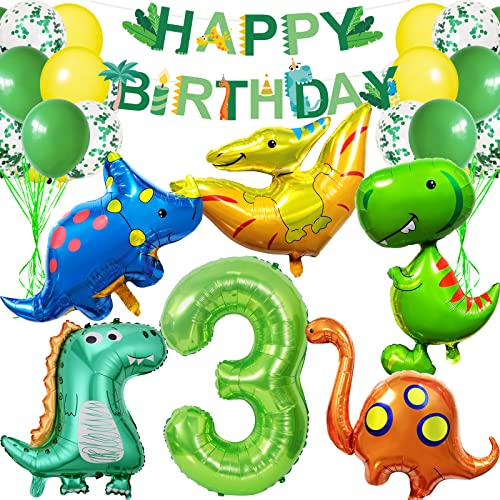Dino Geburtstag Deko 3 Jahre, Dino Deko Kindergeburtstag, Geburtstagsdeko 3 Jahre Junge, Dino Deko Folienballon 3 für Dino Party Kindergeburtstag Deko Geburtstag Junge Dino Geburtstag Deko 3 Jahre, Dino Deko Kindergeburtstag, Geburtstagsdeko 3 Jahre Junge, Dino Deko Folienballon 3 für Dino Party Kindergeburtstag Deko Geburtstag Junge von BOYATONG