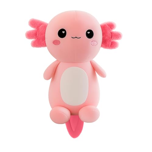 BOYIFEIJIE Axolotl Plüschtier, 30 cm süßes Spielzeug Axolotl Kuscheltier. Schönes Plüschspielzeuggeschenk für Jungen und Mädchen (Rosa) von BOYIFEIJIE