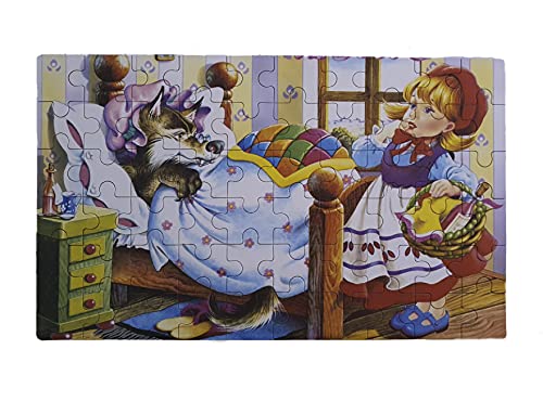 BP 1947-3 Caperucita y EL Lobo Puzzle, bunt von BP