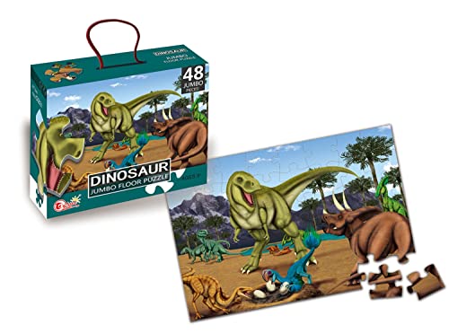 BP 88098 Dinosaurios Salvajes 48 piezas Puzzle, Jumbo/Riesig von BP