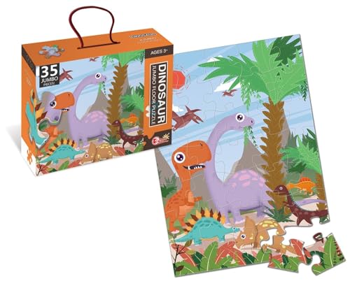 BP 88126 Mundo Dinosarios Dinosaurios Puzzle, bunt, único von B&P