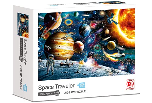 BP 88316 Weltraumreisende 1000 Teile Viajeros del Espacio Puzzle, Für Jugendliche/Erwachsene, único von BP