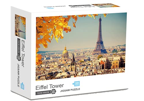 BP 88351 Eiffelturm 1000 Teile Torre Eiffel Puzzle, Für Jugendliche/Erwachsene, único von B&P