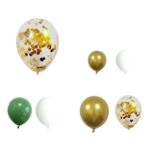 119-teiliges rundes Ballon-Set aus grünem Latex, Party-Szene, Dekorationszubehör von BPILOT