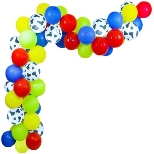 Gemischte Farben, rundes Latex-Ballon-Set, Party-Feiertags-Dekorationszubehör von BPILOT