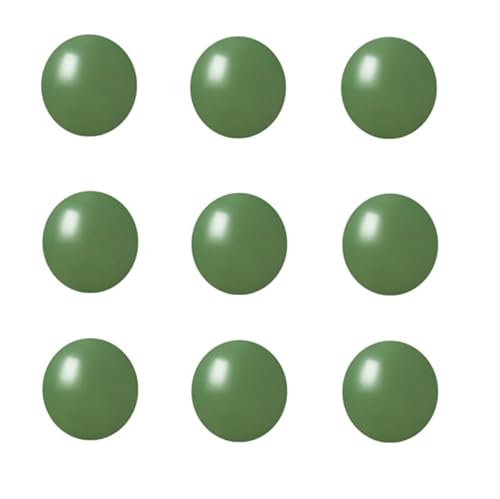 Luftballons 10 Stück Verdickter 36-Zoll-Latex-Rundballon Für Party- Und Feiertagsdekoration Avocadogrün von BPILOT
