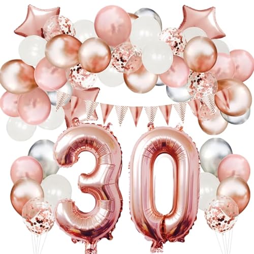 Luftballons Geburtstagsparty-Zahlenkombination Atmosphäre Dekoration Ballondekoration Lieferungen 30 von BPILOT