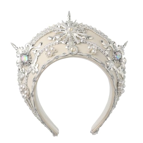 Anne Boleyn Haarreif, elisabethanisch, viktorianisch, königlich, Koronettkapuze, Tiarahut, Mittelalterliche Renaissance, Tudor-Königin, Kopfschmuck für Damen von BPURB