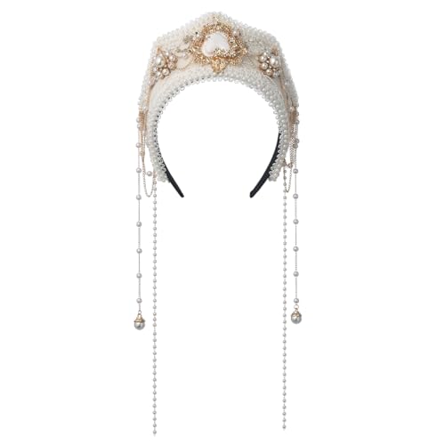 Anne Boleyn Haarreif, elisabethanisch, viktorianisch, königlich, Koronettkapuze, Tiarahut, Mittelalterliche Renaissance, Tudor-Königin, Kopfschmuck für Damen Anne Boleyn Haarreif, elisabethanisch, viktorianisch, königlich, Koronettkapuze, Tiarahut, Mittelalterliche Renaissance, Tudor-Königin, Kopfschmuck für Damen von BPURB
