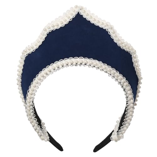 Anne Boleyn Hut für Damen Tudor Elizabethan Kopfbedeckung Renaissance Königin Krönchen Stirnband Anne Boleyn Hut für Damen Tudor Elizabethan Kopfbedeckung Renaissance Königin Krönchen Stirnband von BPURB