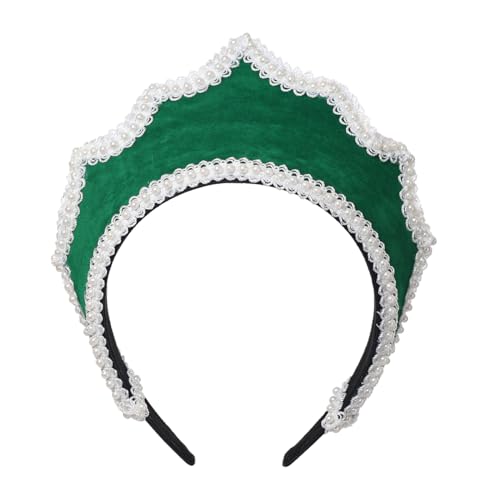 Anne Boleyn Hut für Damen Tudor Elizabethan Kopfbedeckung Renaissance Königin Krönchen Stirnband Anne Boleyn Hut für Damen Tudor Elizabethan Kopfbedeckung Renaissance Königin Krönchen Stirnband von BPURB
