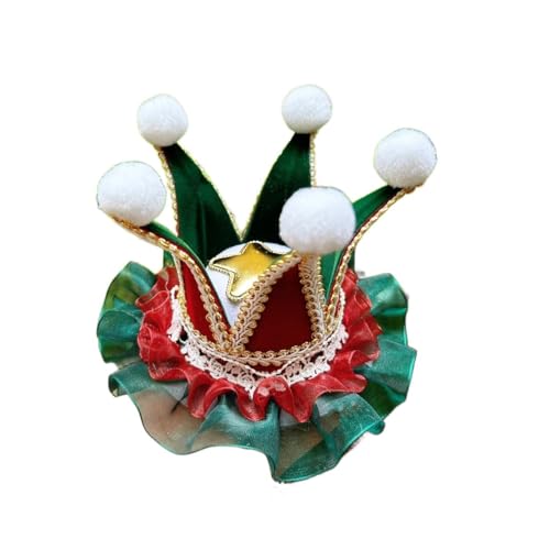 BPURB Frauen Lolita Zirkus Clown Hut Narren Mini Zylinder Hut Halloween Kostüm Stirnband für Karneval Cosplay Party BPURB Frauen Lolita Zirkus Clown Hut Narren Mini Zylinder Hut Halloween Kostüm Stirnband für Karneval Cosplay Party von BPURB
