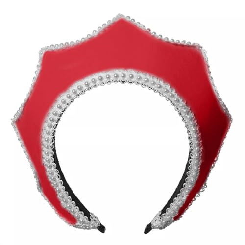 Mittelalterliche Renaissance Tudor Queen Kopfschmuck für Frauen Anne Boleyn Stirnband Elisabethanische viktorianische Königliche Koronett Kapuze Tiara Hut Mittelalterliche Renaissance Tudor Queen Kopfschmuck für Frauen Anne Boleyn Stirnband Elisabethanische viktorianische Königliche Koronett Kapuze Tiara Hut von BPURB