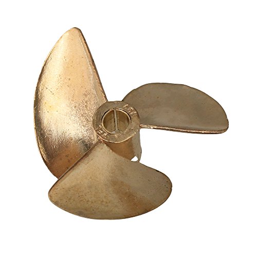 BQLZR 437 RC Boot Kupfer Propeller DREI Blätter Loch 4MM Durchmesser 37MM BQLZR 437 RC Boot Kupfer Propeller DREI Blätter Loch 4MM Durchmesser 37MM von BQLZR