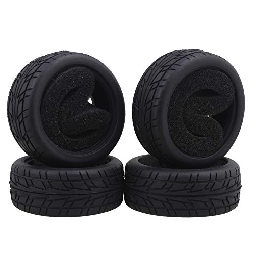 BQLZR 65 OD Schwarz verl?SST Muster RC Gummireifen f¨¹r RC 1:10 On-Road Racing Car Langlebige Packung mit 4 BQLZR 65 OD Schwarz verl?SST Muster RC Gummireifen f¨¹r RC 1:10 On-Road Racing Car Langlebige Packung mit 4 von BQLZR