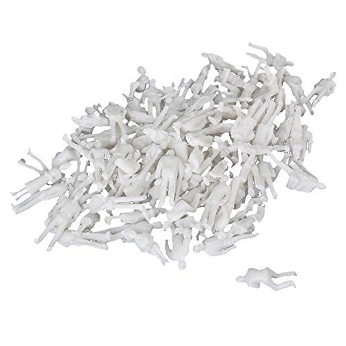 BQLZR New White Unlackiert Architektur 1: 100 Scale Modell Figuren Packung von 100 BQLZR New White Unlackiert Architektur 1: 100 Scale Modell Figuren Packung von 100 von BQLZR