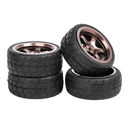 BQLZR RC1:10 On Road Car 5-Speichen Alufelgen & schwarze Gummireifen 4 Stück BQLZR RC1:10 On Road Car 5-Speichen Alufelgen & schwarze Gummireifen 4 Stück von BQLZR