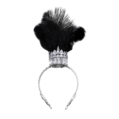 BRABOSTON Feder-Strass-Stirnband für Musik-Festivals, Kostümpartys, Karneval, Versammlungen, Veranstaltungen, Verkleidungen, Haarreifen für Erwachsene, Federfest-Krone BRABOSTON Feder-Strass-Stirnband für Musik-Festivals, Kostümpartys, Karneval, Versammlungen, Veranstaltungen, Verkleidungen, Haarreifen für Erwachsene, Federfest-Krone von BRABOSTON