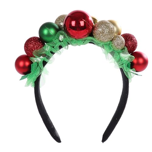BRABOSTON Frohe Weihnachtsdekoration, bunte Glocken, Haarreif, Bühnenauftritte, Stirnband, für Erwachsene, Kinder, Party-Requisiten, niedlicher Weihnachts-Kopfschmuck für Partys, Familienfeiern BRABOSTON Frohe Weihnachtsdekoration, bunte Glocken, Haarreif, Bühnenauftritte, Stirnband, für Erwachsene, Kinder, Party-Requisiten, niedlicher Weihnachts-Kopfschmuck für Partys, Familienfeiern von BRABOSTON