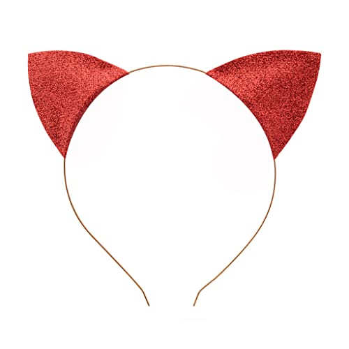 BRABOSTON Haarreif für Ohren, Kätzchenohren, glitzernder Kopfschmuck, Halloween, Cosplay, Kopfschmuck, Party-Dekoration, Haarbänder für Mädchen BRABOSTON Haarreif für Ohren, Kätzchenohren, glitzernder Kopfschmuck, Halloween, Cosplay, Kopfschmuck, Party-Dekoration, Haarbänder für Mädchen von BRABOSTON