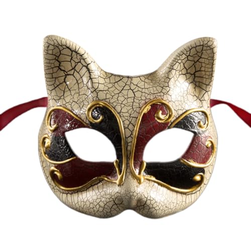 BRABOSTON Maskerade halbe Gesichtsabdeckung für Damen und Herren, Halloween, Cosplay, Halloween, Augenmaske, halbe Gesichtsabdeckung BRABOSTON Maskerade halbe Gesichtsabdeckung für Damen und Herren, Halloween, Cosplay, Halloween, Augenmaske, halbe Gesichtsabdeckung von BRABOSTON