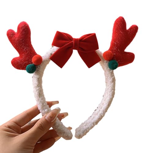 BRABOSTON Weihnachtsfeier-Zubehör, niedliches Geweih, Stirnband, saisonaler Urlaub, Haarband, Familientreffen, Feier, Verkleidung, festliche Haardekoration, Weihnachtskostüm-Zubehör BRABOSTON Weihnachtsfeier-Zubehör, niedliches Geweih, Stirnband, saisonaler Urlaub, Haarband, Familientreffen, Feier, Verkleidung, festliche Haardekoration, Weihnachtskostüm-Zubehör von BRABOSTON