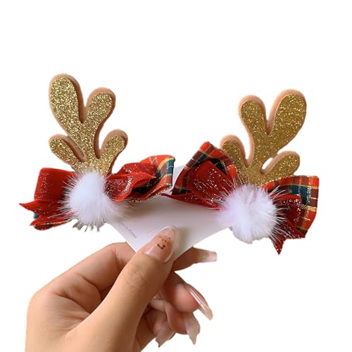 BRABOSTON Weihnachtsfeier-Zubehör, niedliches Geweih, Stirnband, saisonaler Urlaub, Haarband, Familientreffen, Feier, Verkleidung, festliche Haardekoration, Weihnachtskostüm-Zubehör BRABOSTON Weihnachtsfeier-Zubehör, niedliches Geweih, Stirnband, saisonaler Urlaub, Haarband, Familientreffen, Feier, Verkleidung, festliche Haardekoration, Weihnachtskostüm-Zubehör von BRABOSTON