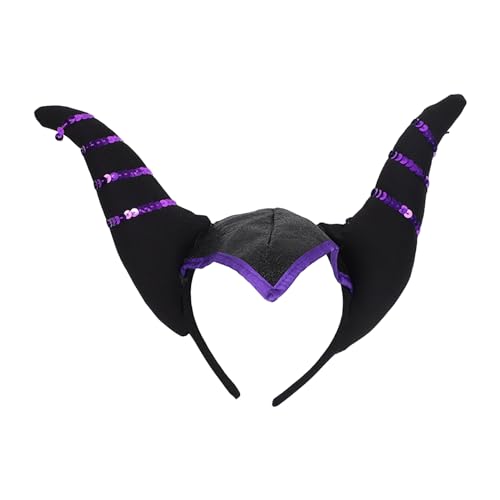 BRABOSTON Zarte Halloween-Ochsenhorn-Haarreifen, Haarbänder, Party-Dekoration für Mädchen und Damen, Foto-Requisiten, Halloween-Haarbänder für Damen und Erwachsene BRABOSTON Zarte Halloween-Ochsenhorn-Haarreifen, Haarbänder, Party-Dekoration für Mädchen und Damen, Foto-Requisiten, Halloween-Haarbänder für Damen und Erwachsene von BRABOSTON