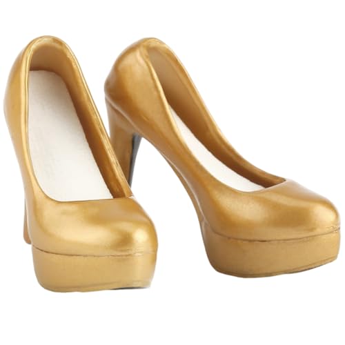 High Heel Model Figur für 1/6 weibliche Actionfiguren, realistisches Design, Puppenschuhe, Dressingup, Zubehör, Schuhe zum Ausstellen von BRABOSTON