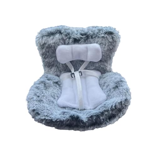 Plüschpuppensitz mit Gurt für 10,2 - 17,8 cm große Puppen, Sammlerstück, Auto-Ornament, Schreibtisch-Dekoration, Zubehör, Figuren, Puppensitz Plüschpuppensitz mit Gurt für 10,2 - 17,8 cm große Puppen, Sammlerstück, Auto-Ornament, Schreibtisch-Dekoration, Zubehör, Figuren, Puppensitz von BRABOSTON