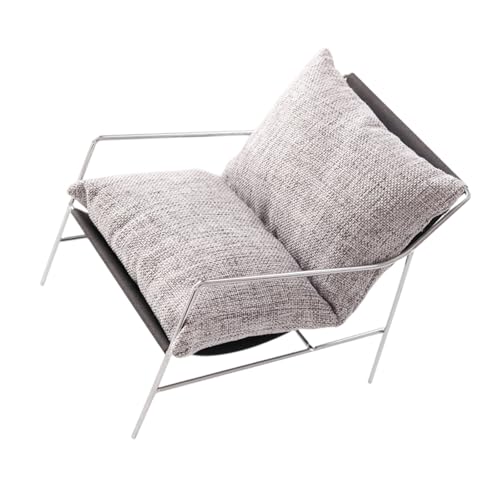 Premium-Puppenhaus-Möbel, Maßstab 1/6, Nachbildungen, Sofa, Stuhl mit waschbarem Stoff und stabiler Eisenstruktur, Szenendekorationen, Puppenhaus-Möbelzubehör Premium-Puppenhaus-Möbel, Maßstab 1/6, Nachbildungen, Sofa, Stuhl mit waschbarem Stoff und stabiler Eisenstruktur, Szenendekorationen, Puppenhaus-Möbelzubehör von BRABOSTON