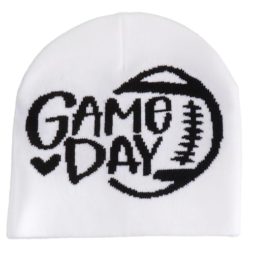 Y2k Mütze Slouchy Hip Hop Warm Halloween Zubehör Slouchy Beanies High School Teens Beanies für Teenager Mädchen von BRABOSTON