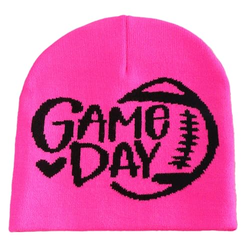 Y2k Mütze Slouchy Hip Hop Warm Halloween Zubehör Slouchy Beanies High School Teens Beanies für Teenager Mädchen von BRABOSTON