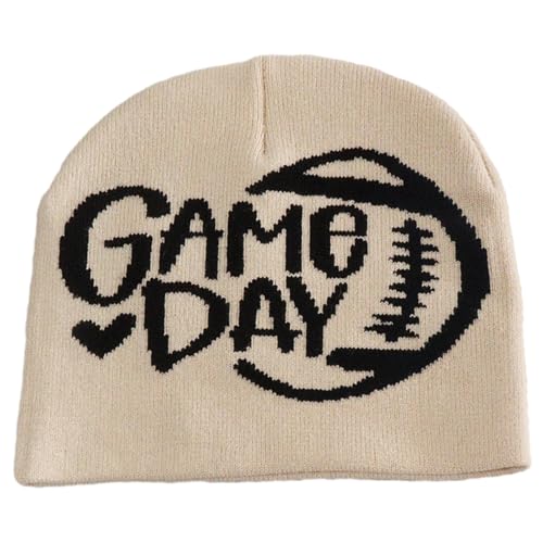 Y2k Mütze Slouchy Hip Hop Warm Halloween Zubehör Slouchy Beanies High School Teens Beanies für Teenager Mädchen von BRABOSTON