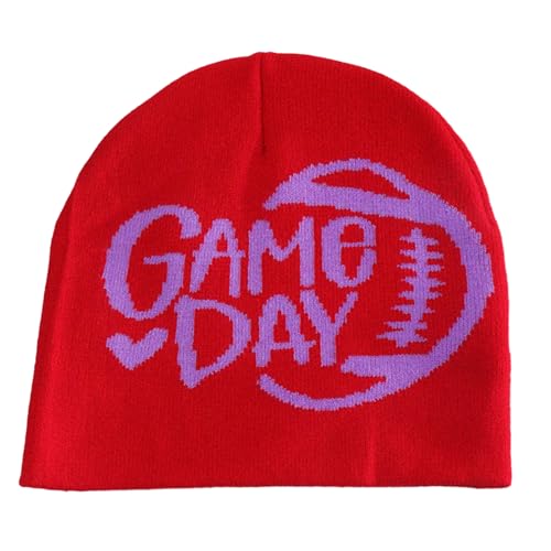 Y2k Mütze Slouchy Hip Hop Warm Halloween Zubehör Slouchy Beanies High School Teens Beanies für Teenager Mädchen von BRABOSTON