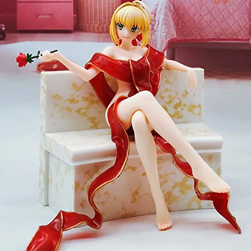 BRADEC Bademantel Nero 16cm Ornamente, Fate Grand Order, FGO, Anime Game PVC Figure Models, Otaku Anime Fan Geburtstagsgeschenk, Sammlerspielzeug für Erwachsene, Schreibtischdekoration BRADEC Bademantel Nero 16cm Ornamente, Fate Grand Order, FGO, Anime Game PVC Figure Models, Otaku Anime Fan Geburtstagsgeschenk, Sammlerspielzeug für Erwachsene, Schreibtischdekoration von BRADEC