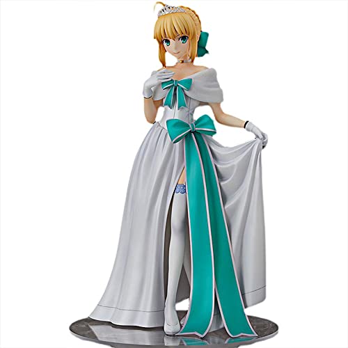 BRADEC Kleider Altria Sabre 23cm Ornamente, Fate Grand Order, Anime Spiel PVC Figuren Modelle, Otaku Anime Fan Geburtstagsgeschenk, Sammlerspielzeug für Erwachsene, Schreibtischdekoration BRADEC Kleider Altria Sabre 23cm Ornamente, Fate Grand Order, Anime Spiel PVC Figuren Modelle, Otaku Anime Fan Geburtstagsgeschenk, Sammlerspielzeug für Erwachsene, Schreibtischdekoration von BRADEC