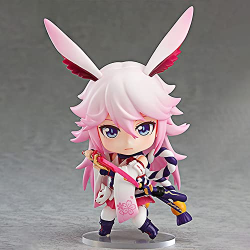 BRADEC Yae Sakura, Q Mini Doll 10cm Skulptur, Honkai Impact 3, Anime Game PVC Figure Models, Otaku Anime Fan Geburtstagsgeschenk, Sammlerspielzeug für Erwachsene, Schreibtischdekoration BRADEC Yae Sakura, Q Mini Doll 10cm Skulptur, Honkai Impact 3, Anime Game PVC Figure Models, Otaku Anime Fan Geburtstagsgeschenk, Sammlerspielzeug für Erwachsene, Schreibtischdekoration von BRADEC