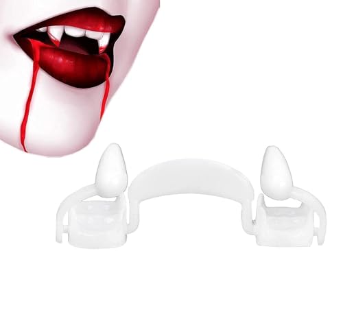 BRAVECOW EIN Satz vampirzähne,vampirzähne zum aufstecken, einziehbare Vampirzähne,Wiederverwendbare Zähne Vampir,vampirzähne Kinder Erwachsene für Cosplay-Halloweenparty BRAVECOW EIN Satz vampirzähne,vampirzähne zum aufstecken, einziehbare Vampirzähne,Wiederverwendbare Zähne Vampir,vampirzähne Kinder Erwachsene für Cosplay-Halloweenparty von BRAVECOW