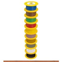 BRAWA 3118 H0 Litze 0,14 mm², 100 m Spule, schwarz von BRAWA
