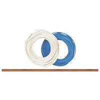 BRAWA 3135 Doppellitze 0,14 mm², 50 m Spule, blau von BRAWA