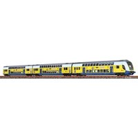 BRAWA 44577 H0 Doppelstock-Wagenset 3er-Set (RE 3 Hamburg Hbf) Digital EXTRA Wechselstrom, Metronom, Ep. VI von BRAWA