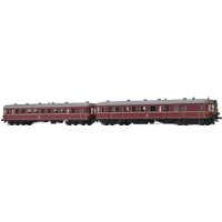 BRAWA 44709 H0 Verbrennungstriebwagen BR 660 / Beiwagen BR 945 (Doppeleinheit) Digital BASIC+ Wechselstrom, DB, Ep. IV von BRAWA