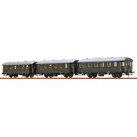 BRAWA 45500 H0 Einheits-Nebenbahnwagen Ci-33 und BCi-34 3er-Set, DRG, Ep. II BRAWA 45500 H0 Einheits-Nebenbahnwagen Ci-33 und BCi-34 3er-Set, DRG, Ep. II von BRAWA