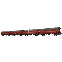 BRAWA 46785 H0 4er-Einheit Personenwagen Bif-29 / ABib-29 / Bib-28 / Bib-28, DB, Ep. III BRAWA 46785 H0 4er-Einheit Personenwagen Bif-29 / ABib-29 / Bib-28 / Bib-28, DB, Ep. III von BRAWA
