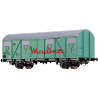 BRAWA 47280 H0 Gedeckter Güterwagen Gos 245 „Moulinex” , DB, Ep. IV BRAWA 47280 H0 Gedeckter Güterwagen Gos 245 „Moulinex” , DB, Ep. IV von BRAWA