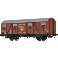 BRAWA 47283 H0 Gedeckter Güterwagen Glmhs 50 „OSRAM”, DB, Ep. III von BRAWA