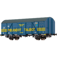 BRAWA 47295 H0 Gedeckter Güterwagen Gos-uv 253 "Peugeot Talbot", DB, Ep. IV von BRAWA