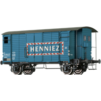 BRAWA 47882 H0 Gedeckter Güterwagen Gklm "Henniez Mineralwasser", SBB, Ep. III von BRAWA